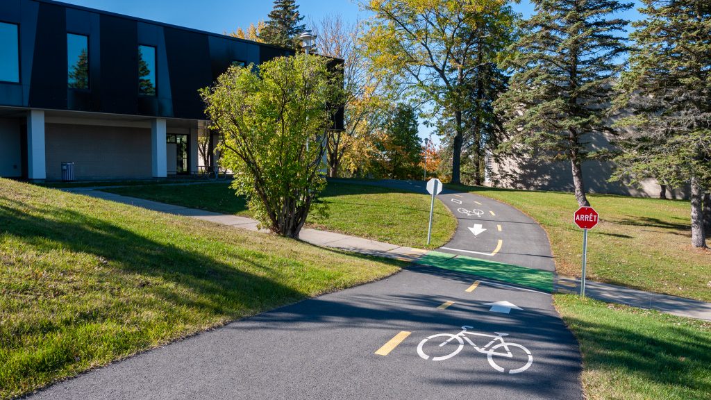 piste cyclable université sherbrooke